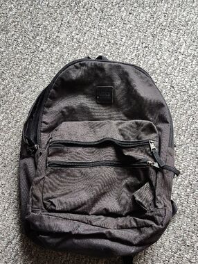 Vans Men's Charcoal Gray Dual-Zip Backpack